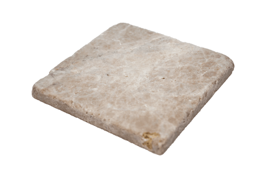 Bison Tumbled Stone Tile Coasters