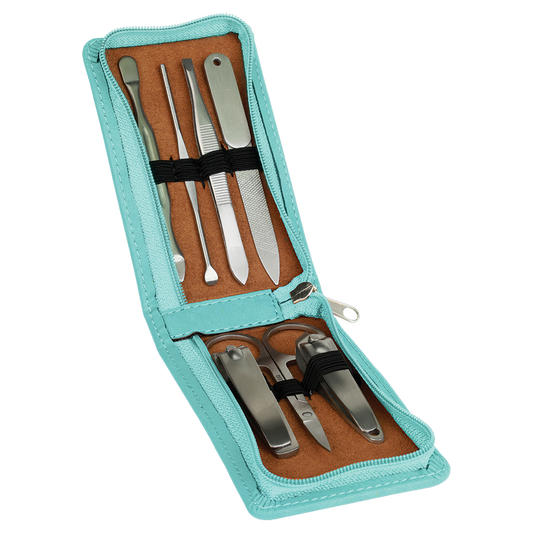 7-Piece Leatherette Manicure Gift Sets